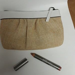 Mary Kay cosmetic bag plus matte lip color